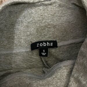 cozy gray yoga pants